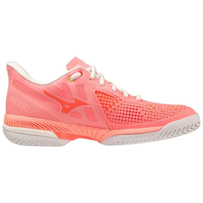 Mizuno WAVE EXCEED TOUR 5AC Ccoralswhiteneonflame Women Tennis Mizuno WAVE EXCEED TOUR 5AC Ccoralswhiteneonflame Women Tennis
