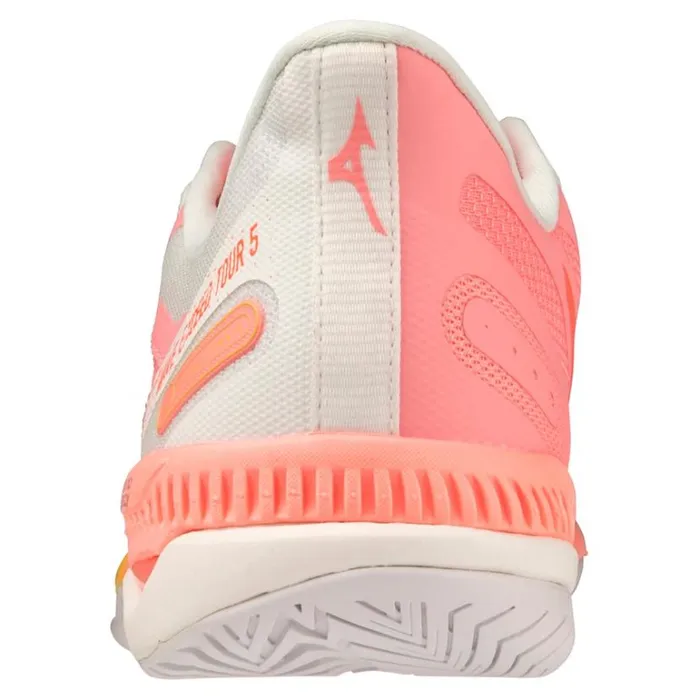 Mizuno WAVE EXCEED TOUR 5AC Ccoralswhiteneonflame Women Tennis Mizuno WAVE EXCEED TOUR 5AC Ccoralswhiteneonflame Women Tennis