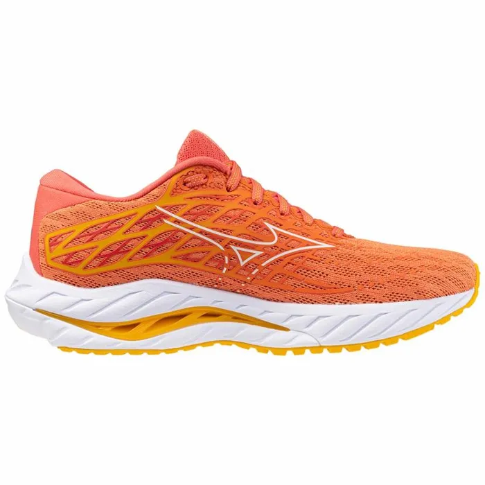 Mizuno WAVE INSPIRE 20 Nasturtiumwhitecitrus Women Running Mizuno WAVE INSPIRE 20 Nasturtiumwhitecitrus Women Running