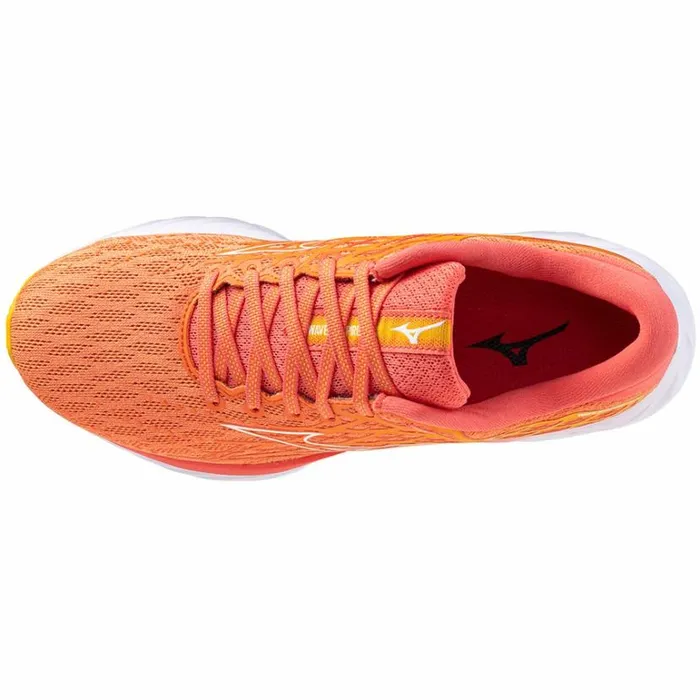 Mizuno WAVE INSPIRE 20 Nasturtiumwhitecitrus Women Running Mizuno WAVE INSPIRE 20 Nasturtiumwhitecitrus Women Running