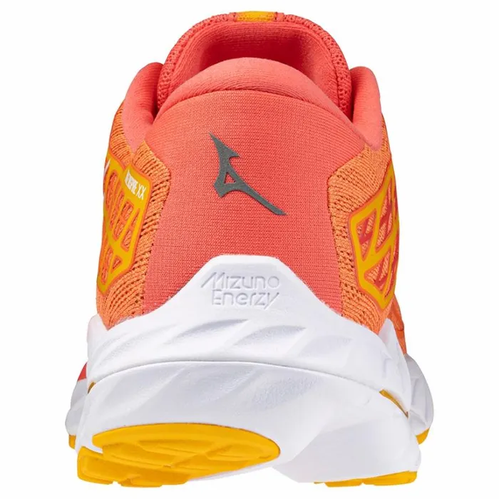 Mizuno WAVE INSPIRE 20 Nasturtiumwhitecitrus Women Running Mizuno WAVE INSPIRE 20 Nasturtiumwhitecitrus Women Running