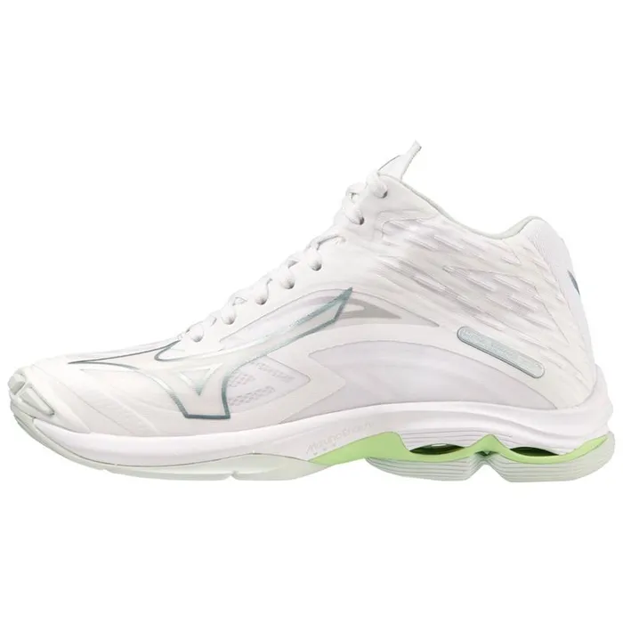 Mizuno WAVE LIGHTNING Z7 MID Whiteglacial Ridgepati Women Volleyball