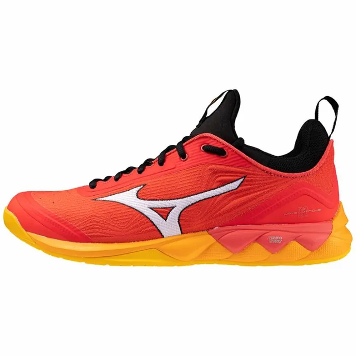 Mizuno WAVE LUMINOUS 2 Radiant Redwhitecarrot Curl Women Volleyball