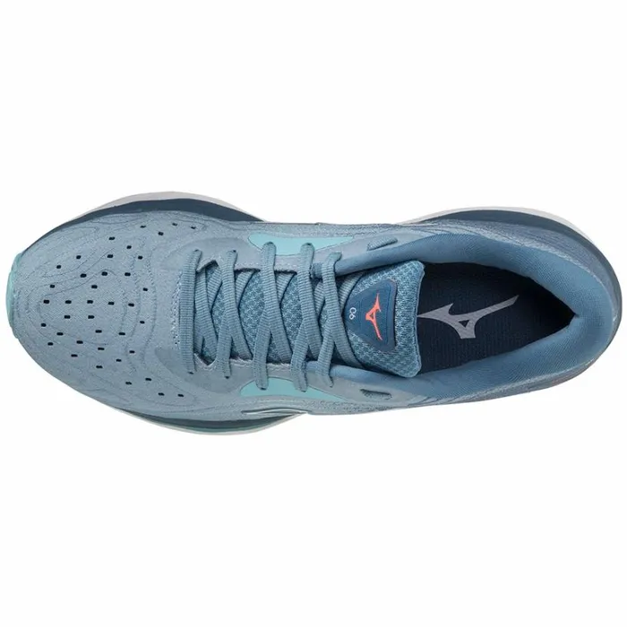 Mizuno Wave Sky 6 Blueshadowwhitemistyblue Women Running Mizuno Wave Sky 6 Blueshadowwhitemistyblue Women Running