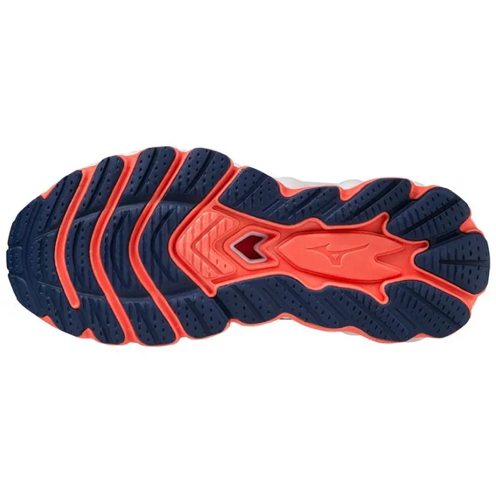 Mizuno WAVE SKY 7 Bluhenonsilvrneonflame Women Running Mizuno WAVE SKY 7 Bluhenonsilvrneonflame Women Running