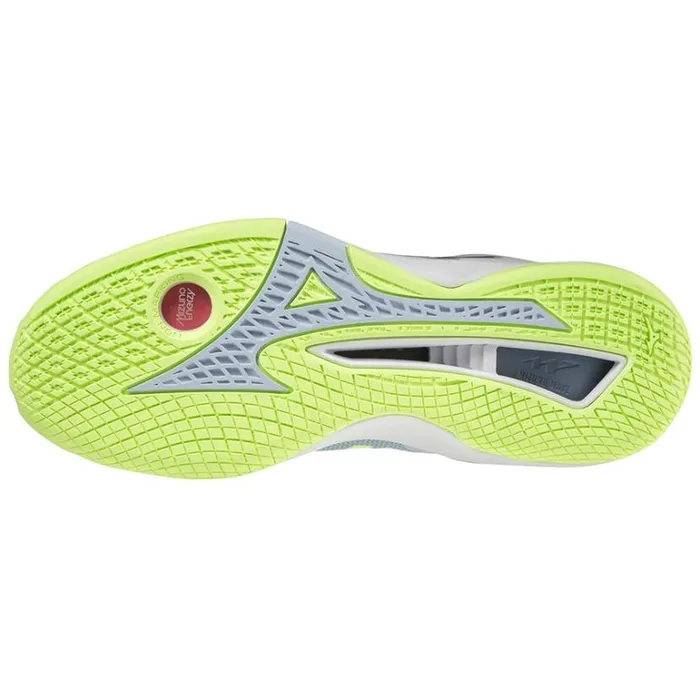 Mizuno WAVE STEALTH NEO Heatherwhtneolime Women Handball Mizuno WAVE STEALTH NEO Heatherwhtneolime Women Handball