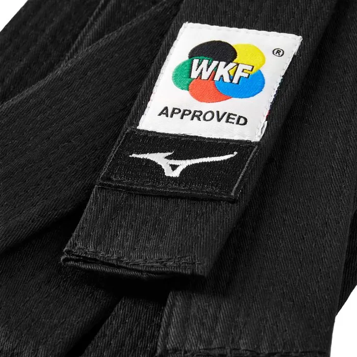 Mizuno WKF Black Belt RB Black MenWomen Judo Belts Mizuno WKF Black Belt RB Black MenWomen Judo Belts