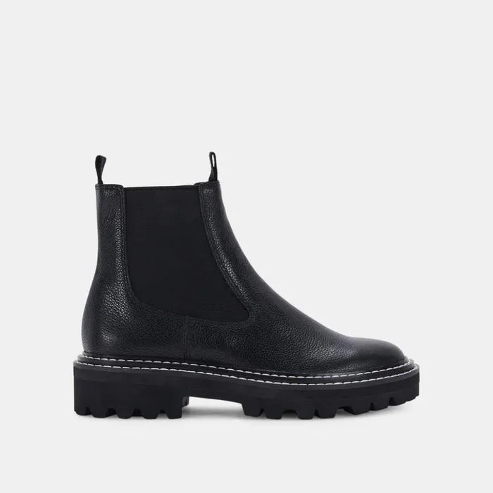Moana H2O Boots Black Leather Black Leather H2o Women Dolce Vita Boots and Booties