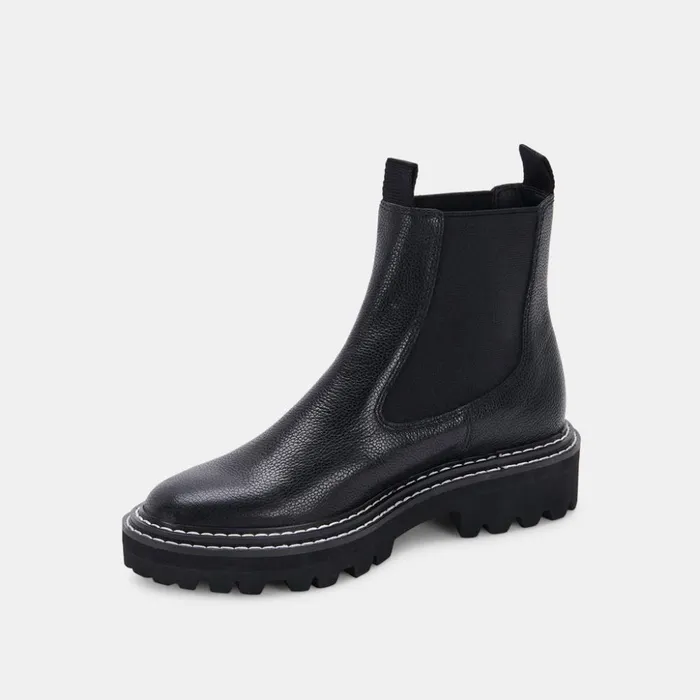 Moana H2O Boots Black Leather Black Leather H2o Women Dolce Vita Boots and Booties