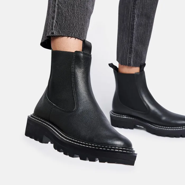Moana H2O Boots Black Leather Black Leather H2o Women Dolce Vita Boots and Booties