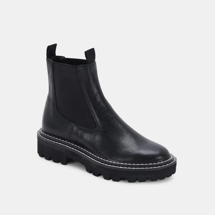 Moana H2O Boots Black Leather Black Leather H2o Women Dolce Vita Boots and Booties