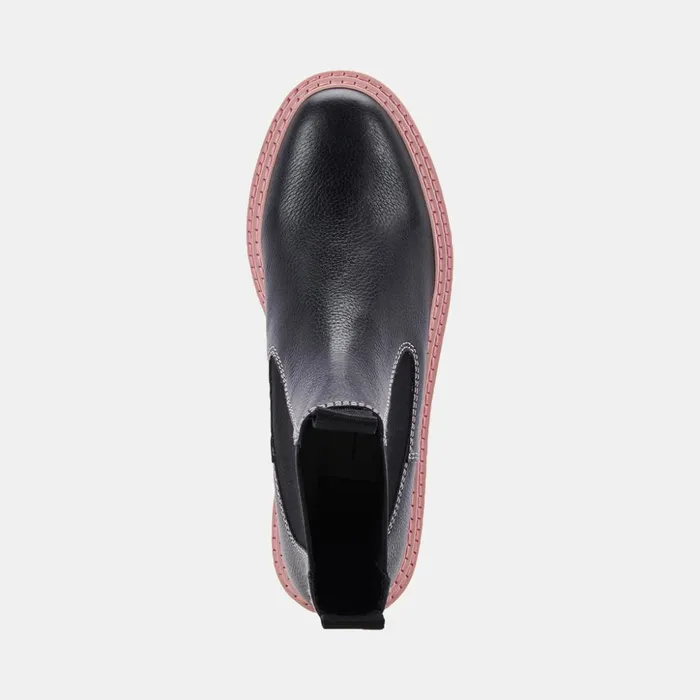 Moana H2O Boots Black Pink Leather Black Pink Leather H2o Women Dolce Vita Boots and Booties