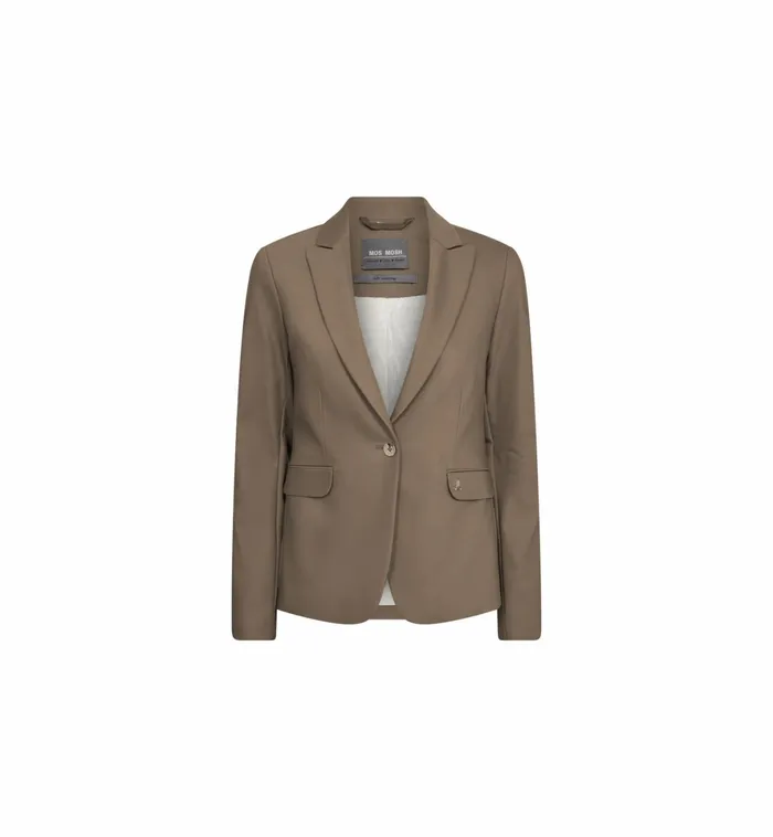 MOS MOSH Blazers Women MMBlake Night Blazer Rain Drum MOS MOSH Blazers Women MMBlake Night Blazer Rain Drum