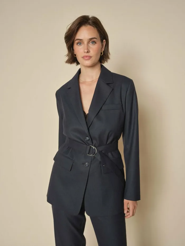 MOS MOSH Blazers Women MMHerdis Caia Blazer Salute Navy