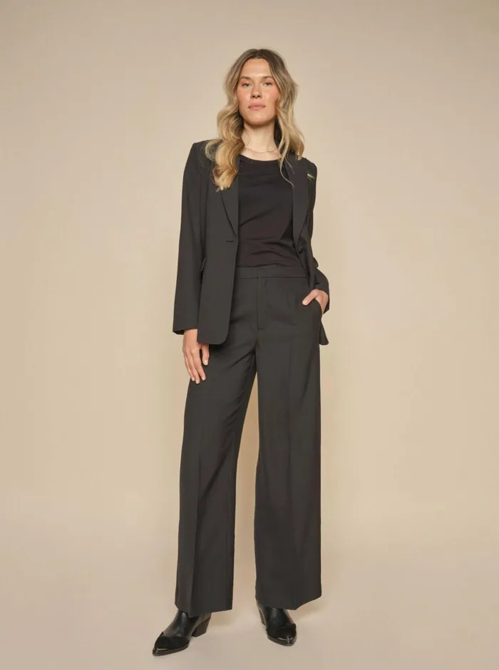 MOS MOSH Blazers Women MMLeonora Miley Blazer Black MOS MOSH Blazers Women MMLeonora Miley Blazer Black