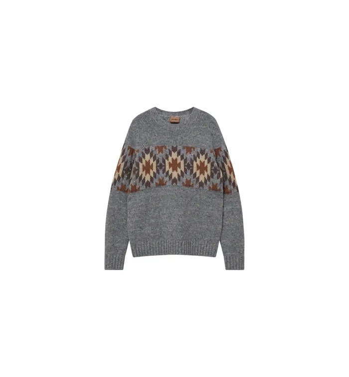 MOS MOSH Knits Men MMGBarry Autumn Knit Ocean Blue Melange MOS MOSH Knits Men MMGBarry Autumn Knit Ocean Blue Melange