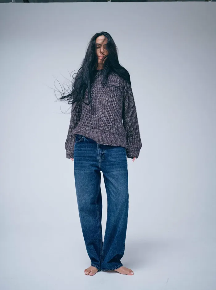 MOS MOSH Knits Women MMHFeel Vita Knit 8211 HEYANNO Indigo Navy MOS MOSH Knits Women MMHFeel Vita Knit 8211 HEYANNO Indigo Navy