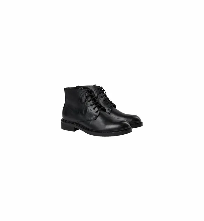 MOS MOSH Shoes Women MMNewcastle Leather Lace Boot Black MOS MOSH Shoes Women MMNewcastle Leather Lace Boot Black