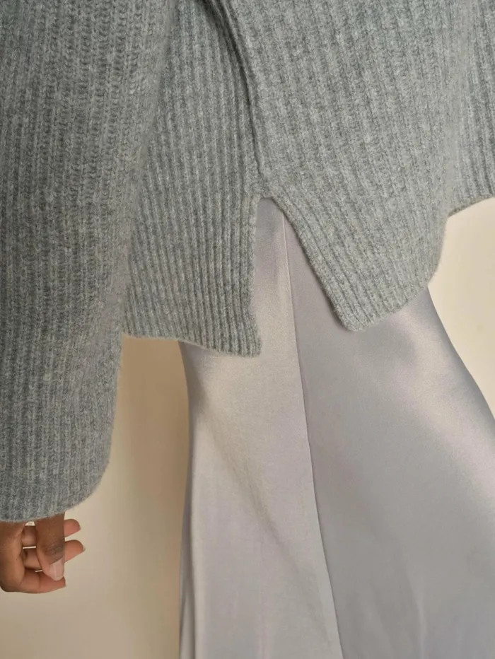 MOS MOSH Skirts Women MMBriana Glossi Skirt Sharkskin MOS MOSH Skirts Women MMBriana Glossi Skirt Sharkskin