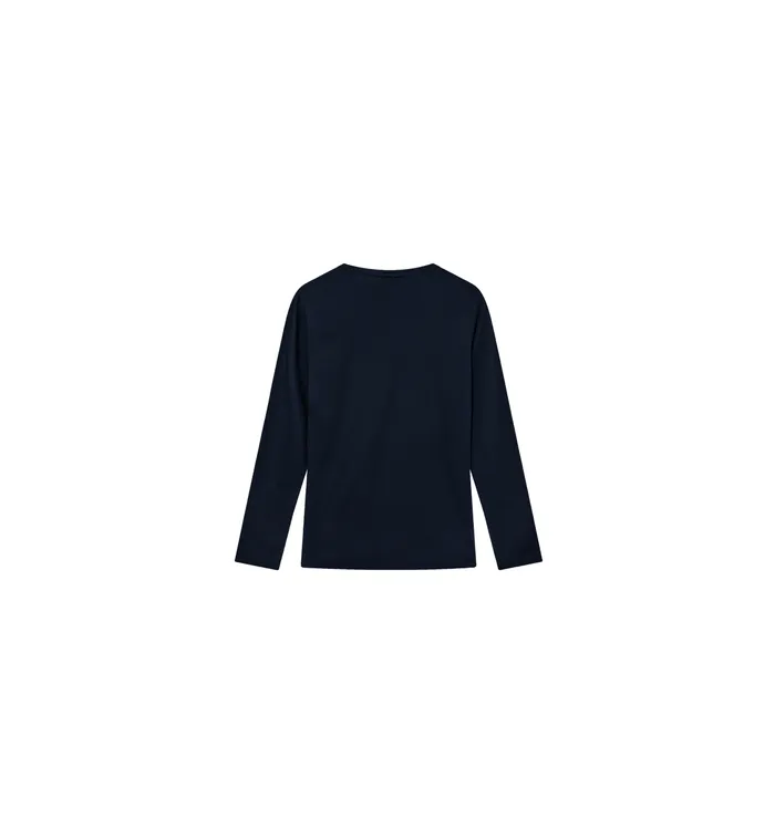 MOS MOSH Tees Men MMGPerry Ls Oneck Tee Navy