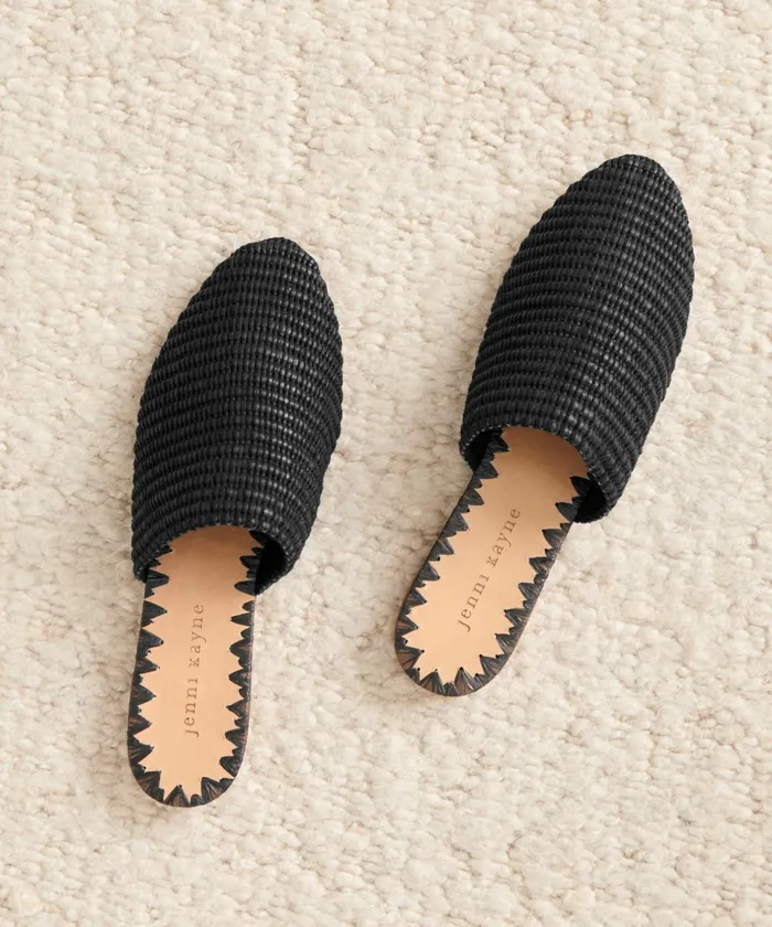 Mules Women Jenni Kayne Raffia Mule Black