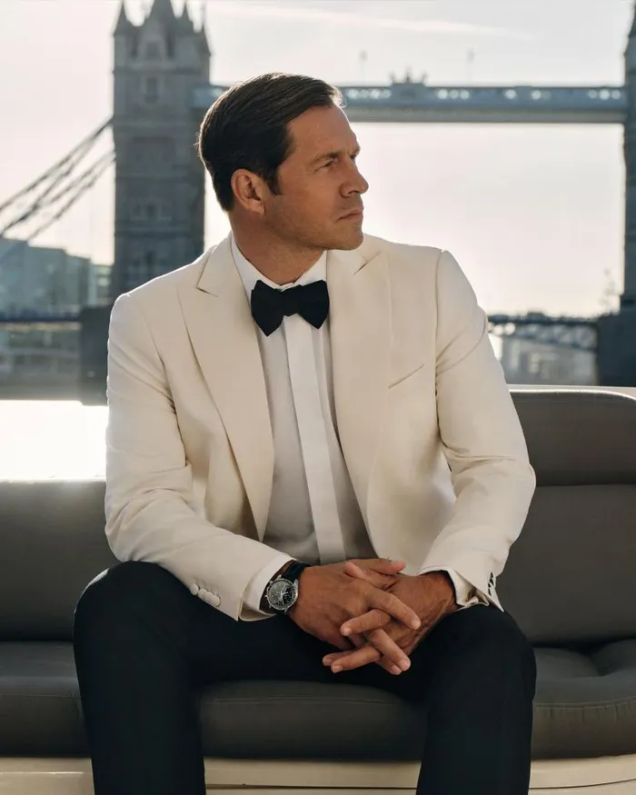 NPeal Coats and Jackets Men 007 Woven Dinner Jacket White
