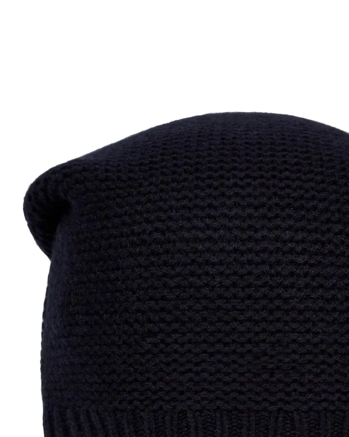 NPeal Hats WomenMen Unisex Beanie Cashmere Hat Navy Blue