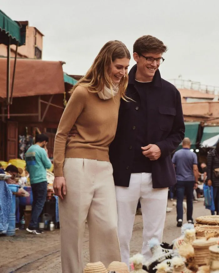 NPeal Leggings and Trousers Women Florence Linen Trouser Oat Brown