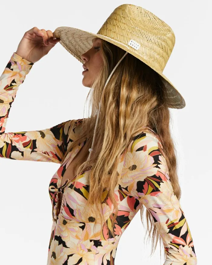New Comer Straw Hat Natural Women Billabong Essentials