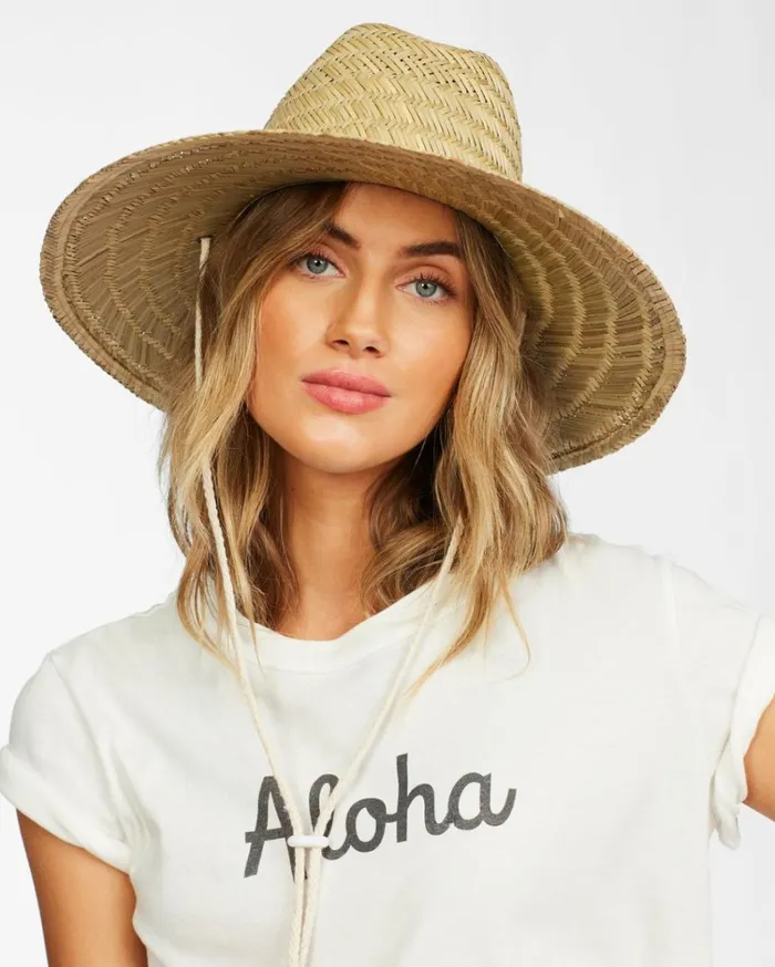 New Comer Straw Hat Natural Women Billabong Essentials