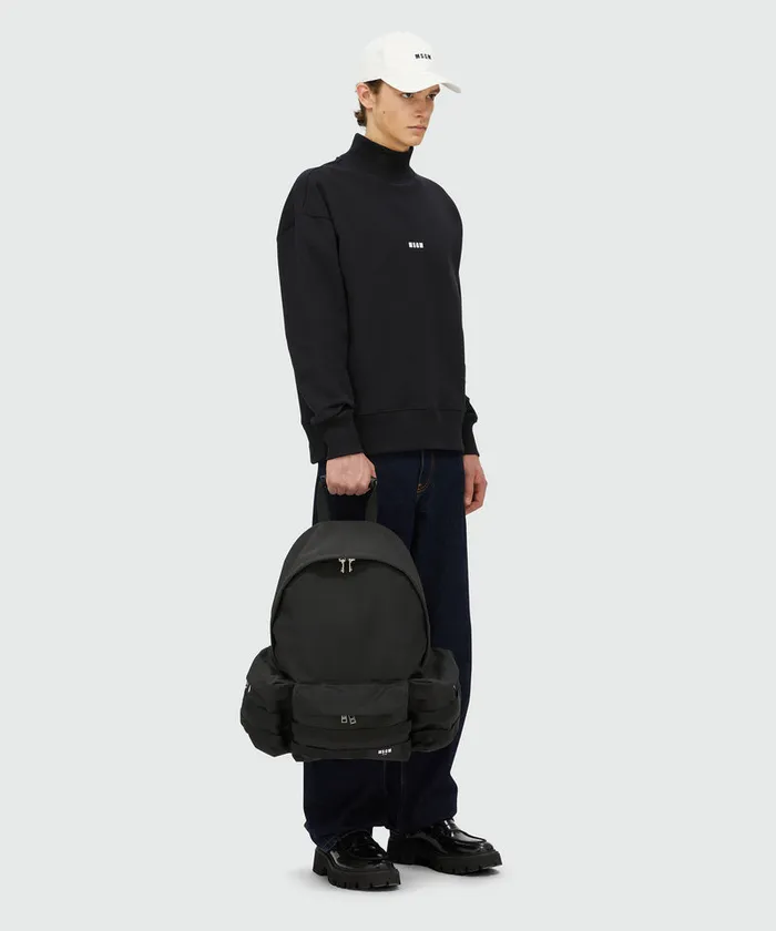 Nylon MultiPocket Backpack Men MSGM Backpacks