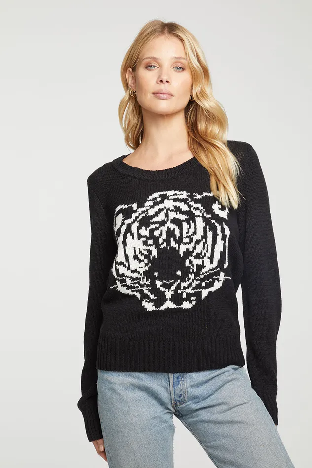 Outerwear Womens Chaser Brand Cotton Blend Long Sleeve Crew Neck Pulllover