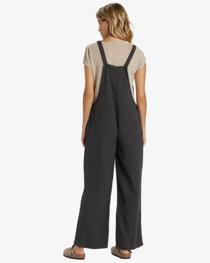 Pacific Time RomperJumpsuit Black Sands Women Billabong Essentials