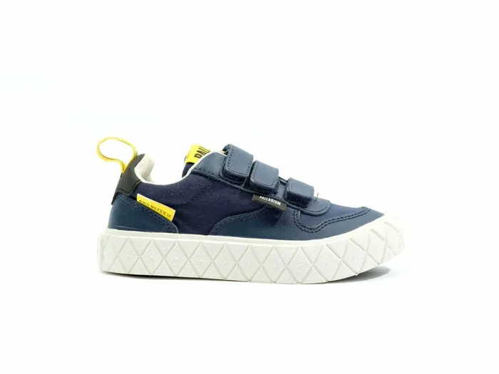 Palladium Ace Kids Lo Strap Mood Indigo Kids Sneakers