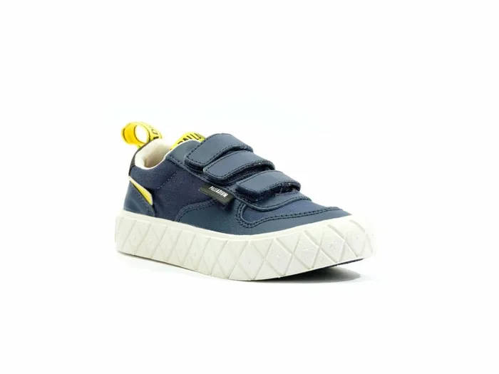 Palladium Ace Kids Lo Strap Mood Indigo Kids Sneakers