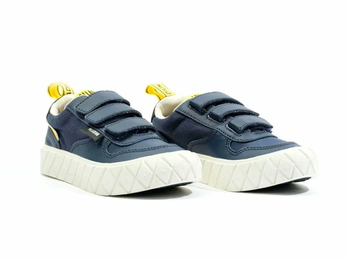 Palladium Ace Kids Lo Strap Mood Indigo Kids Sneakers