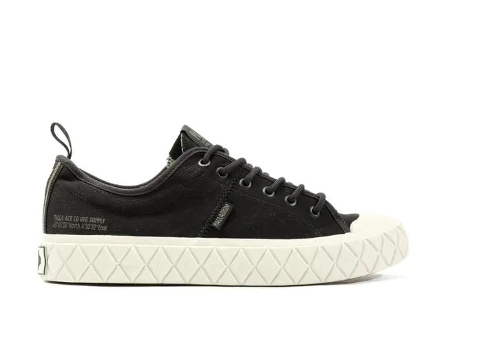 Palladium Palla Ace Lo Supply Black Kids Sneakers