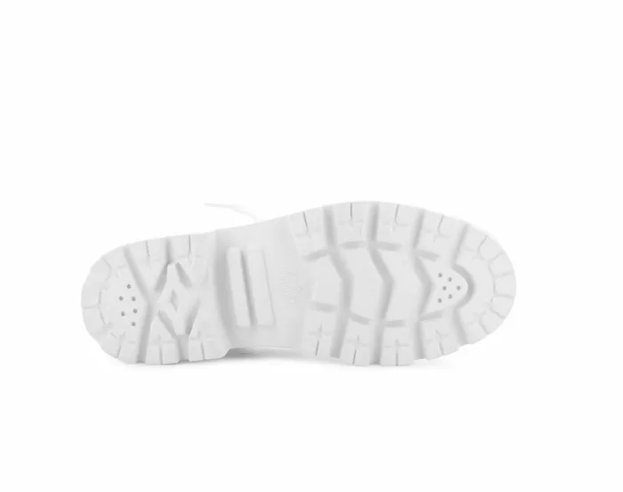 Palladium Pallabase Leather Whitewhite Women Boots
