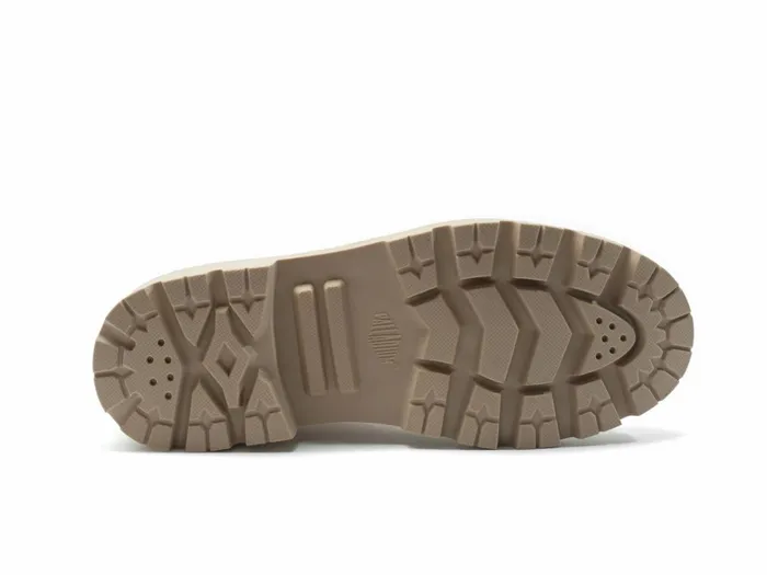 Palladium Pallabase Twill Beige Tan Women Boots