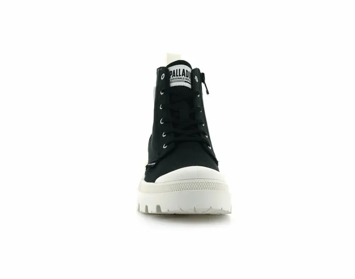 Palladium Pallabase Twill Black Women Boots
