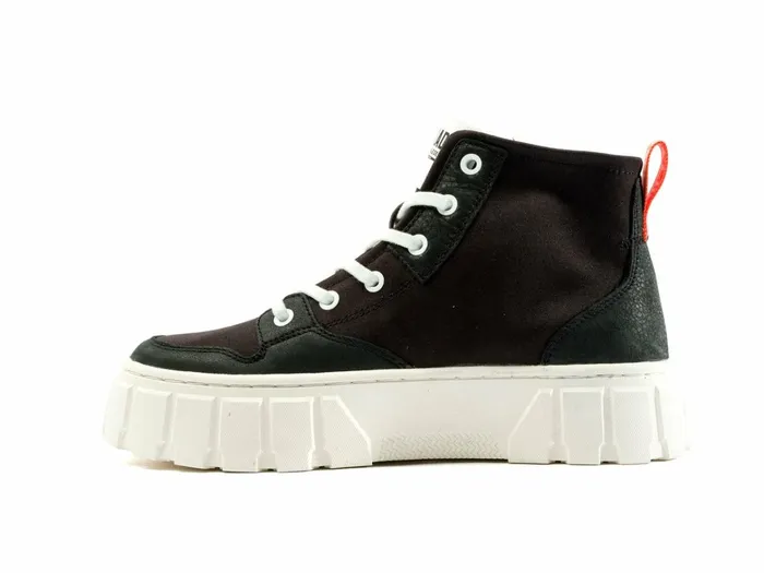Palladium Pallatower Hi Black Women Boots