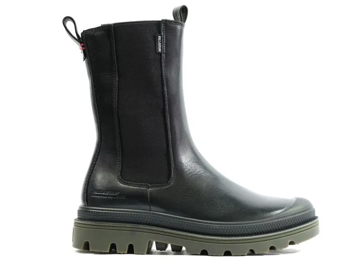 Palladium Pampa Atelier Che Leather Black Women Boots