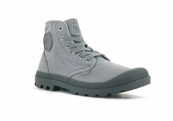 Palladium Pampa Hi Gray Flannel Men Boots