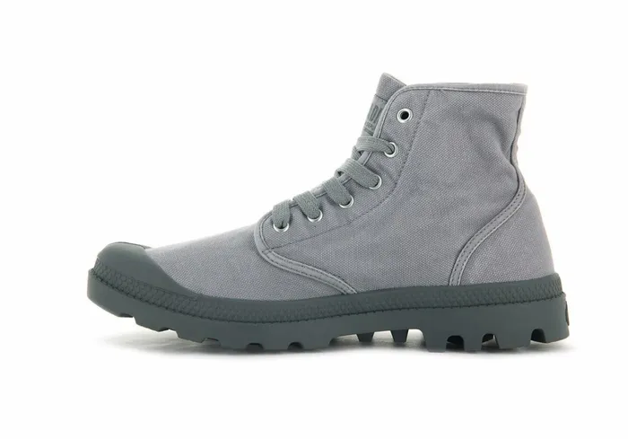 Palladium Pampa Hi Gray Flannel Men Boots