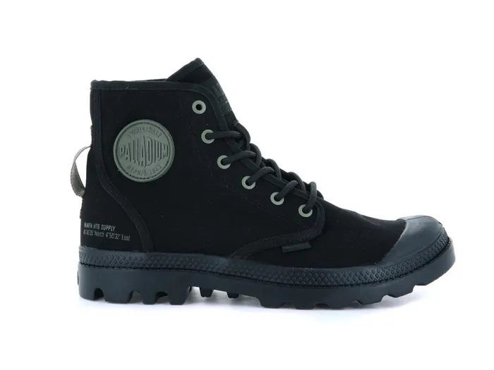 Palladium Pampa Hi Htg Supply Blackblack Women Boots