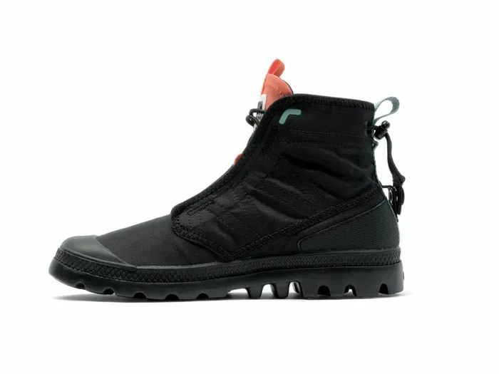Palladium Pampa Travel Lite Rs Black Kids Boots