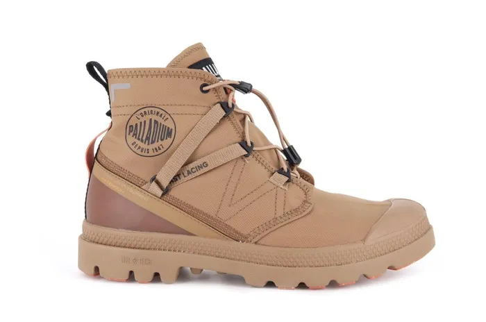 Palladium Pampa Travel Lite Waterproof Brown Sugar Men Boots