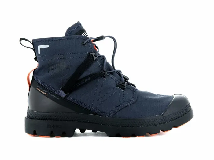 Palladium Pampa Travel Lite Waterproof Mood Indigo Men Boots
