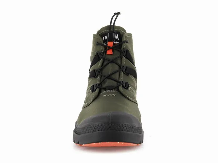 Palladium Pampa Travel Lite Waterproof Olive Night Men Boots