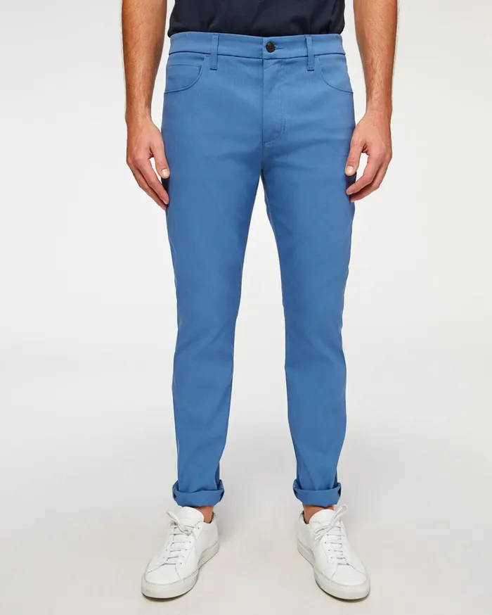 Pants Men 7 For All Mankind Tech Series Adrien 5Pocket In Cadet Blue Cadet Blue